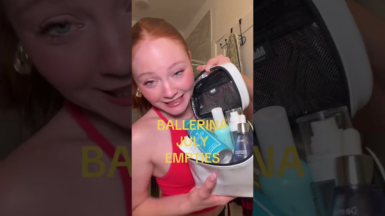 JULY EMPTIES FROM A PRO BALLERINA! #empties #makeup #ballerina