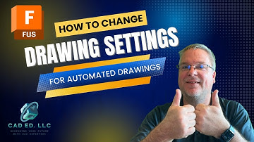 Fusion Drawing Settings