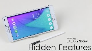 Galaxy Note 4 - Hidden Features (You Might Not Know About)