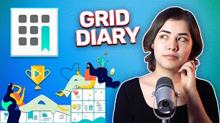 ¡¡EMPIEZA A ESCRIBIR UN DIARIO CON ESTA APP!! - Grid Diary - #ESimple screenshot 1