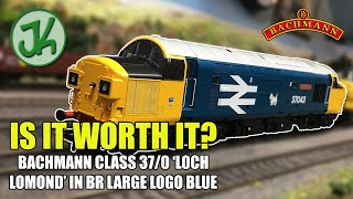 Worth the Price? Bachmann Sound Fitted Class 37/0 'Loch Lomond' in BR Large Logo Blue  Review