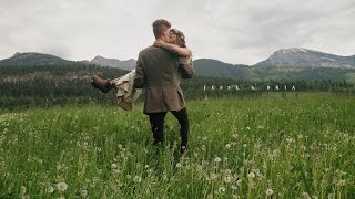 “I Can't Believe That Just Happened” | Folk Inspired Christian Adventure Wedding | Jesse & Bria