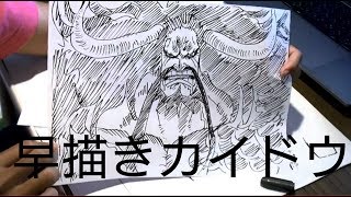 早描きカイドウ fast drawing kaido