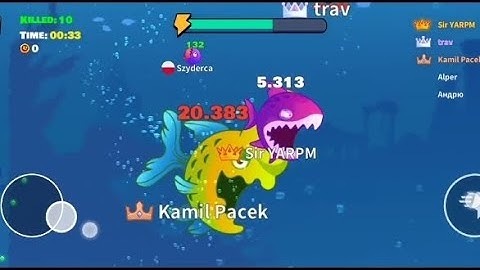 Eat fish.io || MiniGame || Part 14 || Hungry fish