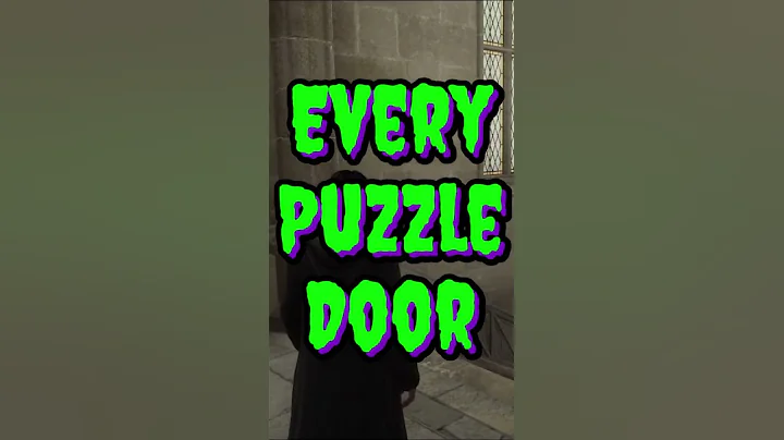 How to Find and Solve Every Puzzle Door in Hogwarts Legacy #shorts