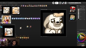 Making Twitch Emotes for Streamer Nicki Taylor