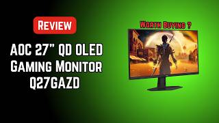 AOC 27'' QD OLED Gaming Monitor Q27GAZD | 240Hz