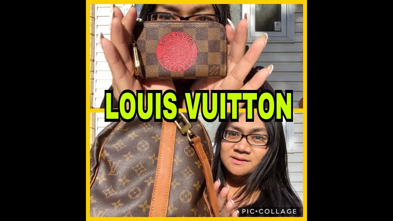 LOUIS VUITTON MONOGRAM KEEPALL 50 & OVERSIZED CLES TRUNKS AND BAGS - YouTube