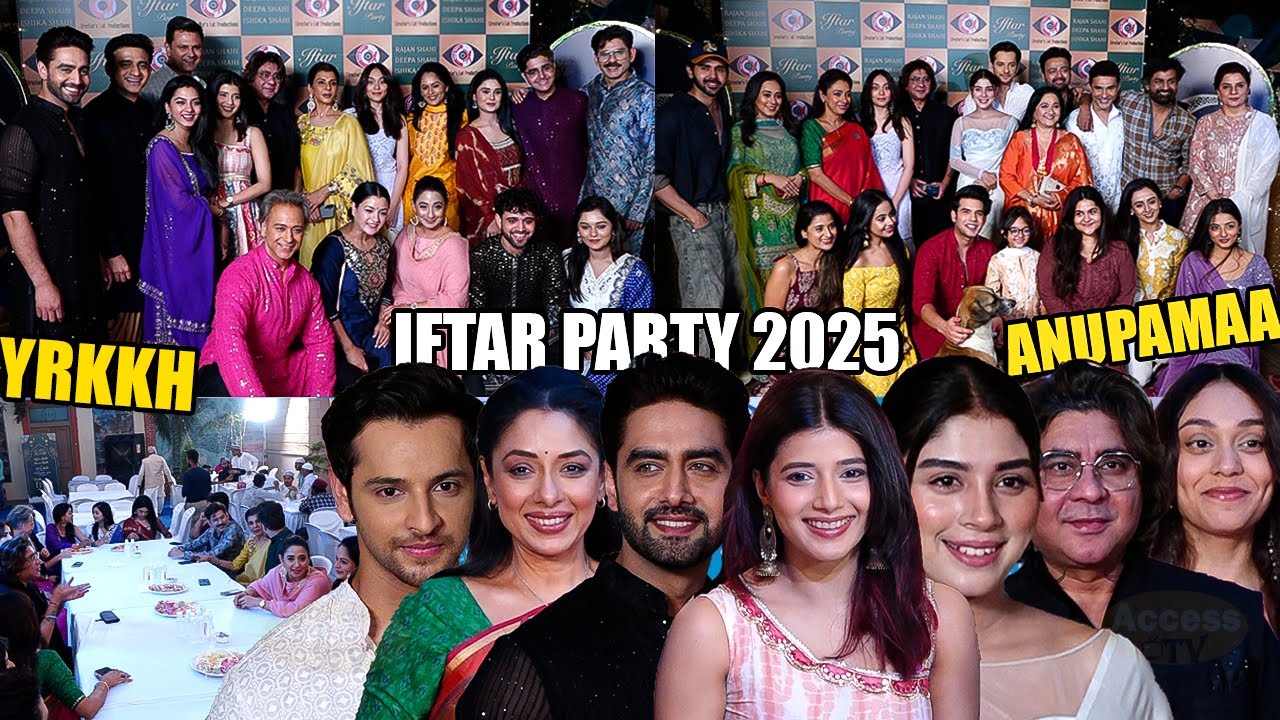 UNCUT | Yeh Rishta Kya Kehlata Hai Iftar Party 2025 | Anupamaa,Samridhii Shukla,Rohit Purohit