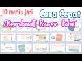 CARA CEPAT MEMBUAT POWER POINT 10 MENIT JADI