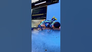 Just finished assembling, calibrating, testing & filming my new robotic dog