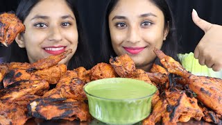 10 mins 3kg Chicken Tandoori 🍗Eating Challenge😋|sister vs Sister Eating Challenge|Punishment