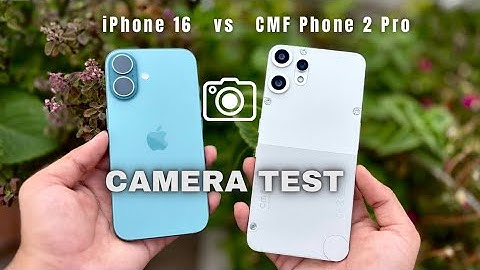 CMF Phone 2 Pro vs iPhone 16 Camera Test 📷 | Shocking Results