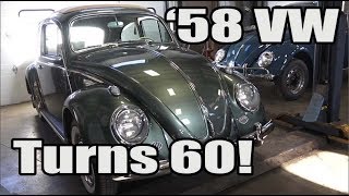 Classic VW BuGs The Vintage 1958 Volkswagen Beetle turns 60!
