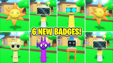 (BIG UPDATE!) 3D SPRUNKI RP AND ANIMATIONS - How to get ALL 6 NEW BADGES!! NEW UPDATE! (ROBLOX)