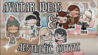 AVATAR IDEAS AND AESTHETIC OUTFITS | TUTORIAL AVATAR WORLD PAZU #avatarworld