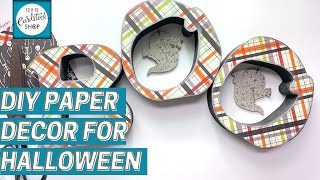 DIY Paper Decorations for Halloween