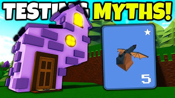 *NEW* HALLOWEEN SECRETS!? (Myth Testing) | Build a boat for Treasure ROBLOX