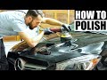 How to polish a car for beginners  remove swirls and scratches  car polish