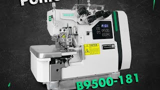 Overlock ponto cadeia Zoje B9500 vídeo explicativo ( parte 2)