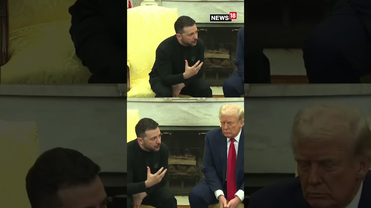 JD Vance Blasts Ukraine President Zelenskyy Trump Zelensky Meeting Russia War N18S