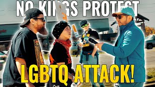 They Attack AGAIN! Inside the No Kings March | Street Debates