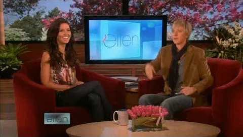 Audrina Patridge Full Interview on Ellen +Dunk Tan...