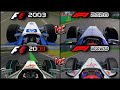 F1 2020 Classic Cars vs. Their Original Game