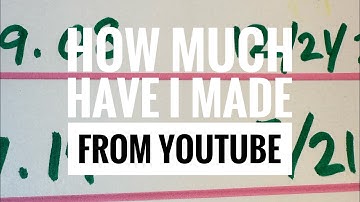 My YouTube revenue so far #youtube #retirement #viralvideo #trending #budgeting #hustle #paycheck 