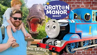 DRAYTON MANOR VLOG 2023 Staying in the Thomas Themed Rooms, Thomas Land and more!