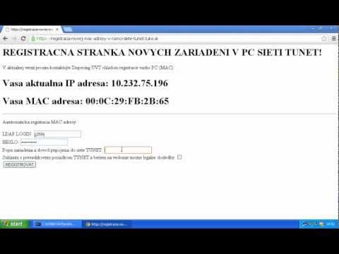 dhcp autoregistracia novych PC na UVT/TUKE