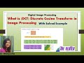 Discrete Cosine transform in Image Processing