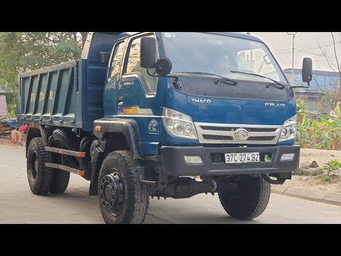 ( Xe Đã Bán ) Siêu phẩm Thaco cầu dầu 8,3 tấn 2 cầu thùng cao năm sản xuất cuối 2017. LH: 0962828969