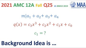 AMC 12A 2021 Fall Solutions BMO Round 2 2019 American Mathematics Competitions UKMT Olympiad 2023