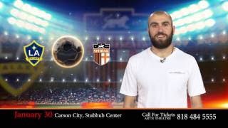 Yura Movsisyan is inviting you to  the LA Galaxy vs FC Shirak game