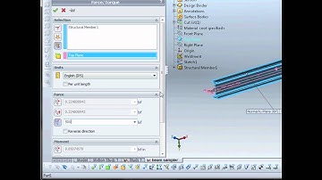 SolidWorks Simulation 2011- Non-Uniform Loading for Beams