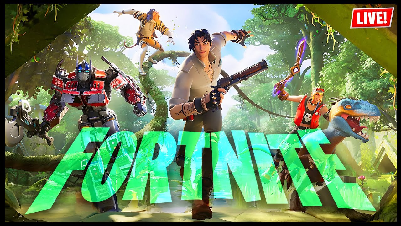 Fortnite's next season features Transformers and rideable raptors