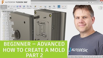 Fusion 360 Tutorial — Beginner To Advanced — How To Create a Mold— Part 2