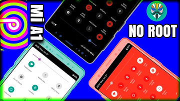 Mi A1 Notification Pannel Customizations | Android 9 P Notification Panel On Mi A1 | No Root