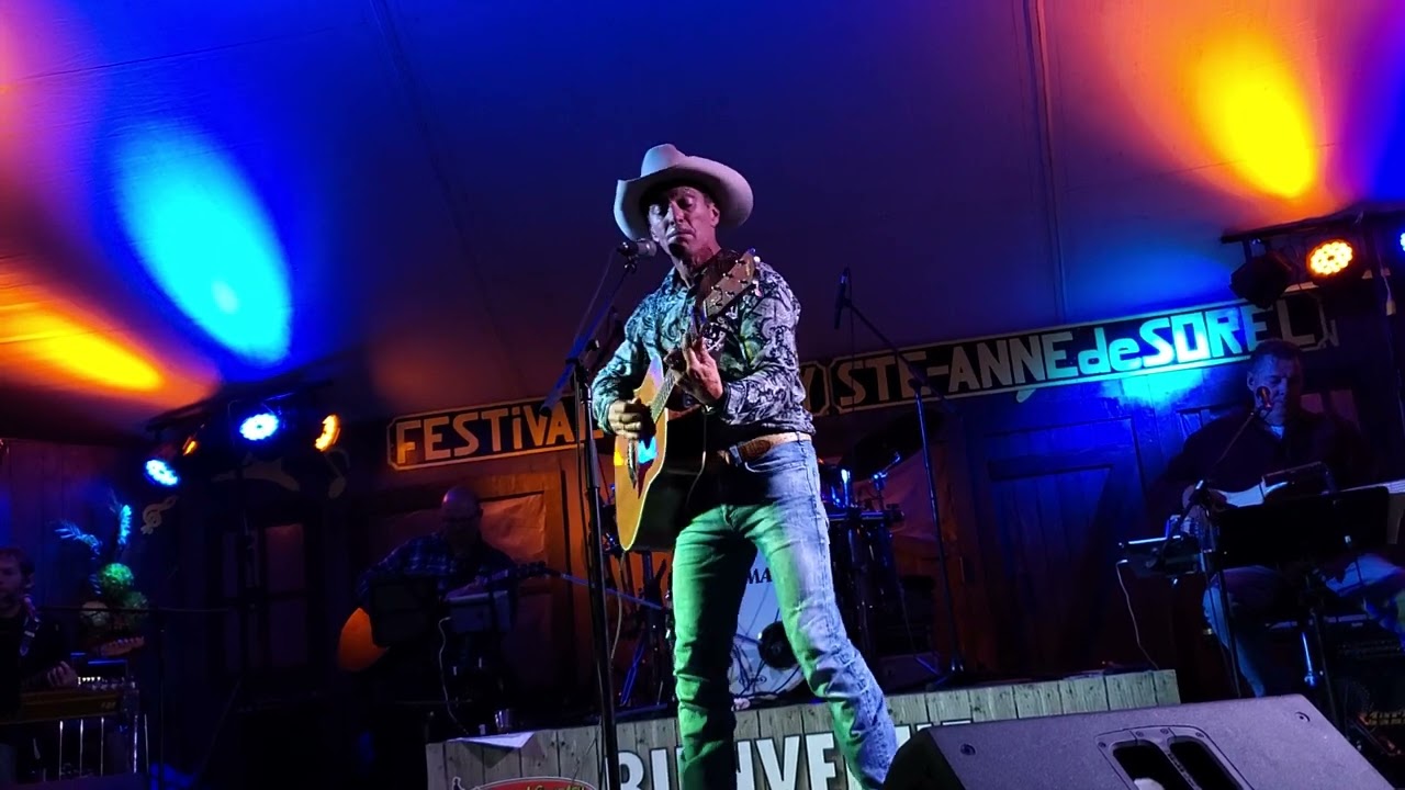 JC Harrisson au Festival Country de StAnne de Sorel le 18 juin 2022