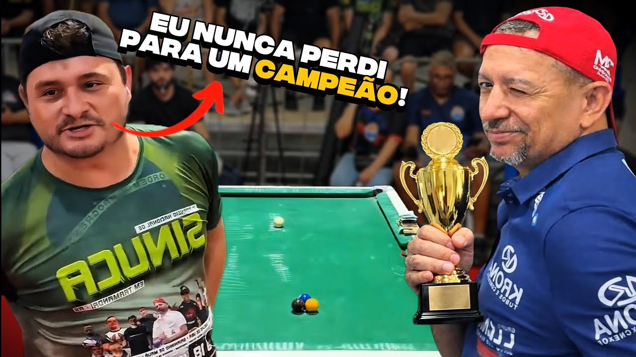 WILLIAN X BAIANINHO DE MAUÁ - ELE DISSE QUE NUNCA PERDEU PARA UM CAMPEÃO! 😱🔥 #sinuca 