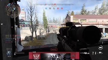 Call of Duty Modern Warfare quad collateral snipe