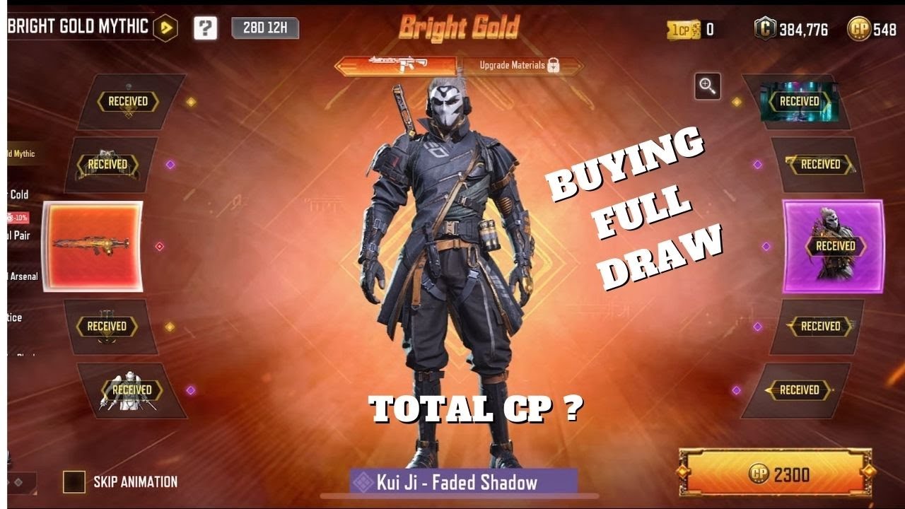 BUYING FULL DRAW | FFAR1 BRIGT BLADE | MYTHIC DRAW | CALL OF DUTY ...