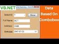 VB NET - How To Display Data From MySQL Depending On ComboBox Value In Visual Basic .Net [ + code ]