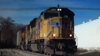 Norfolk Southern, CSX and Union Pacific EMD leaders on freight trains