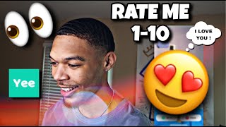 Trying Out The New Monkey App &quot;Yee&quot; | Rate Me 1-10 | *SHE LOVES ME*!?