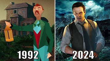 Evolution of Alone in the Dark Games (1992-2024)