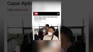 Gaji TKA China Di Indonesia 12 Kali Lipat UMR Jakarta ~ VIDEO TIK TOK