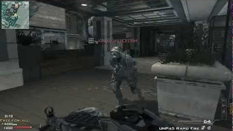MW3 Best kill ever in Free for All