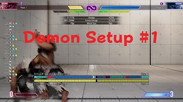 SF6 Akuma Tech - Demon Setup #1
